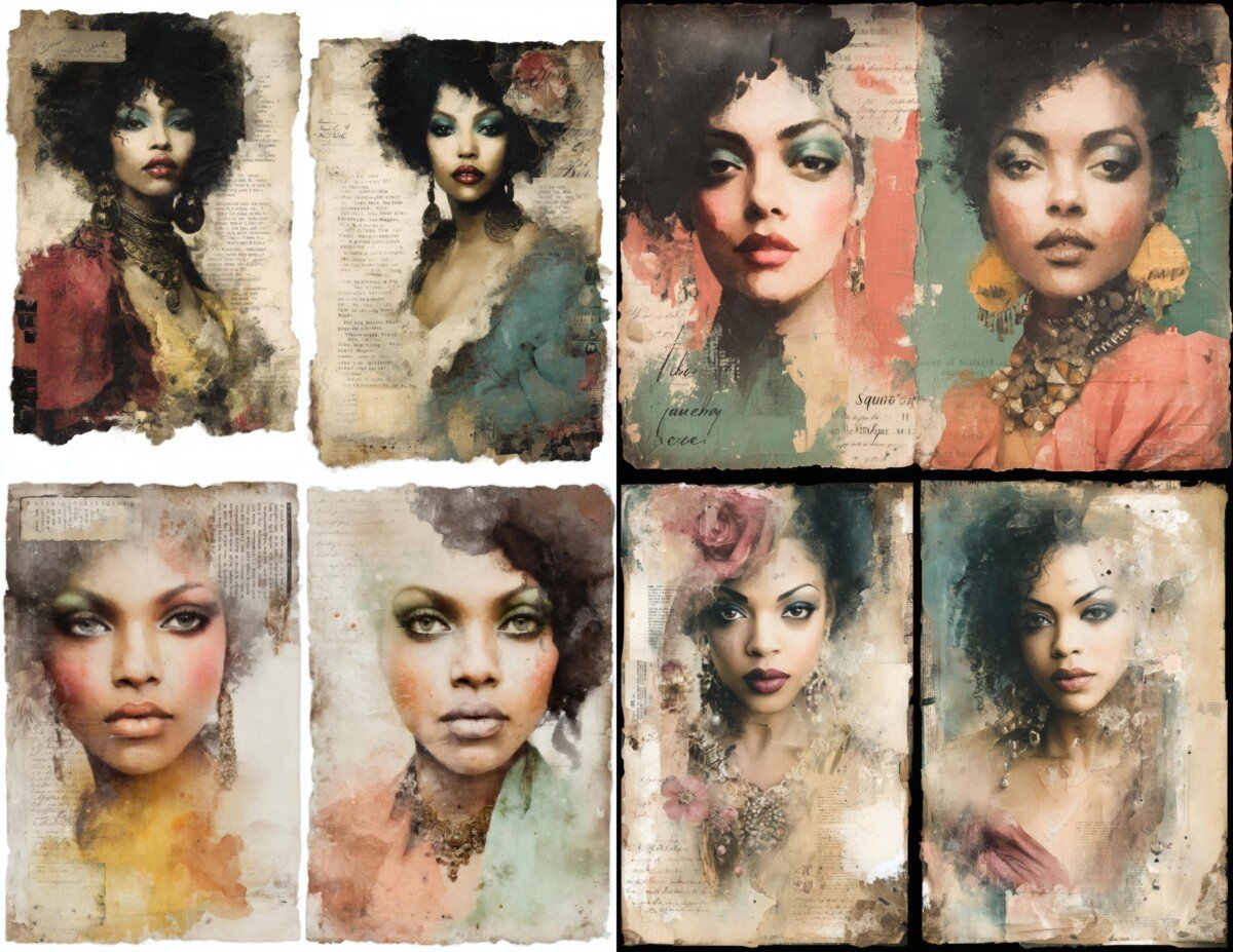 vintage preview 3 – Journal Pages