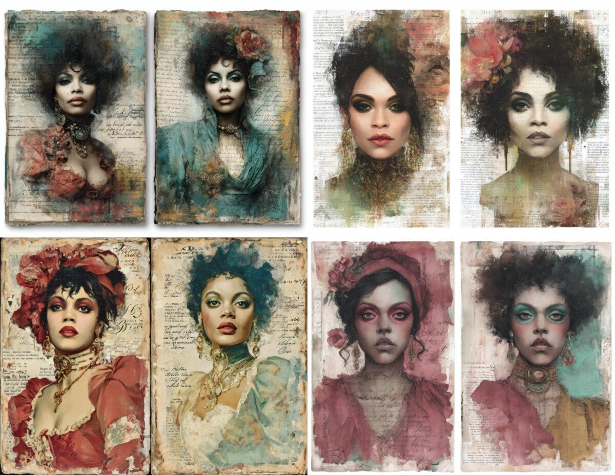vintage preview 4 – Journal Pages