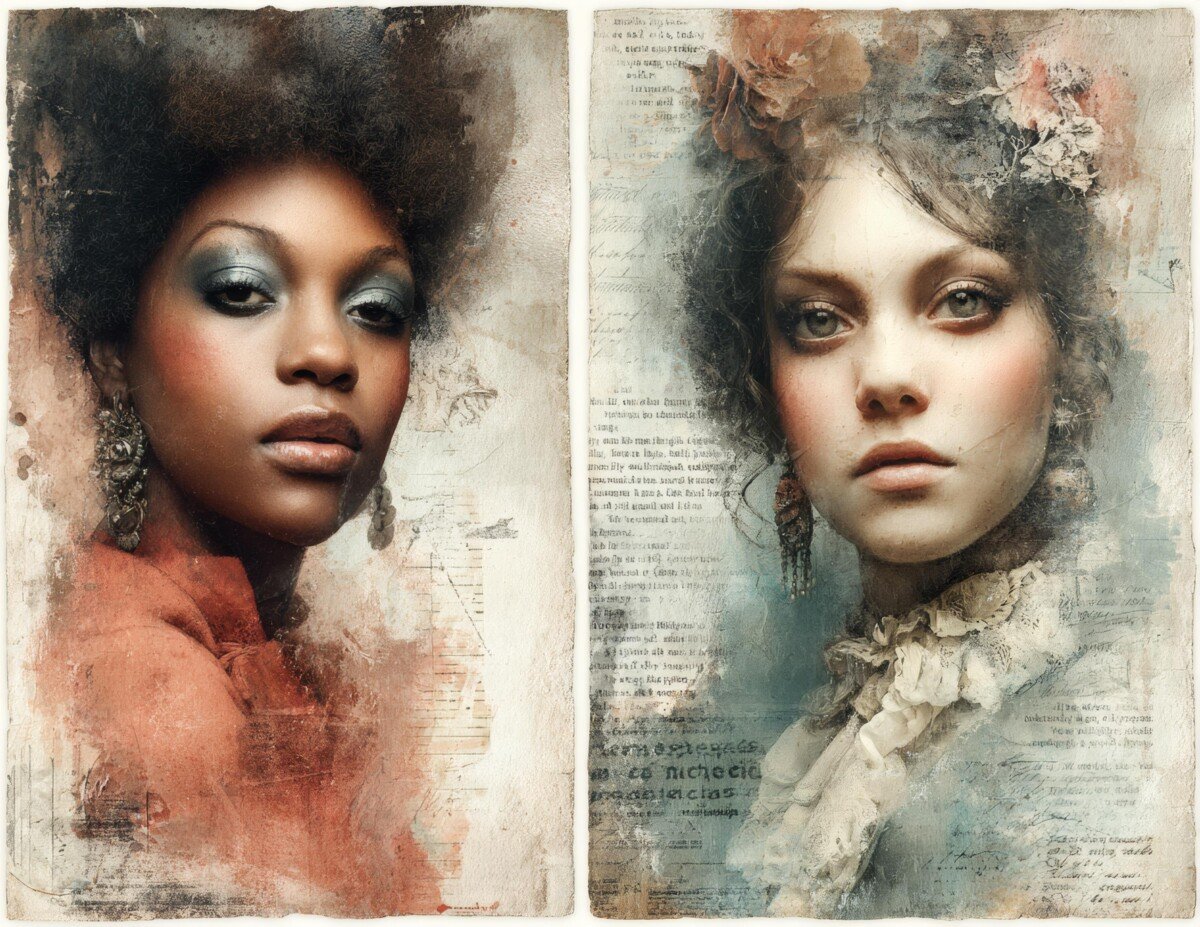 vintage preview 10 – Journal Pages