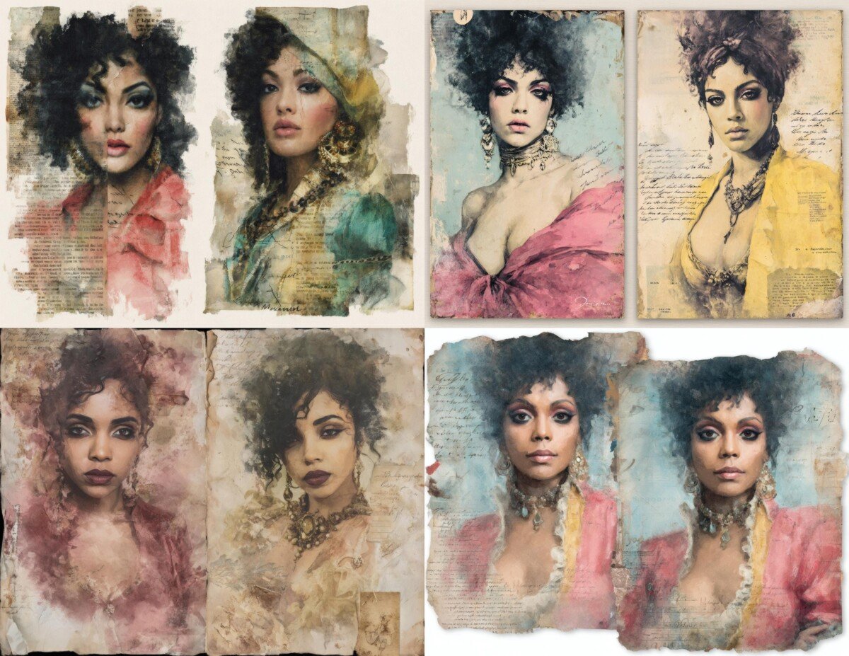 feminine preview 6 – Journal Pages