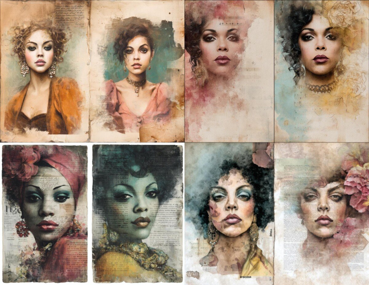 feminine preview 3 – Journal Pages