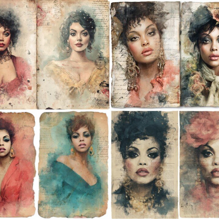 feminine preview 2 – Journal Pages