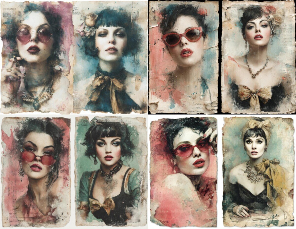 vintage preview 4 – Journal Pages