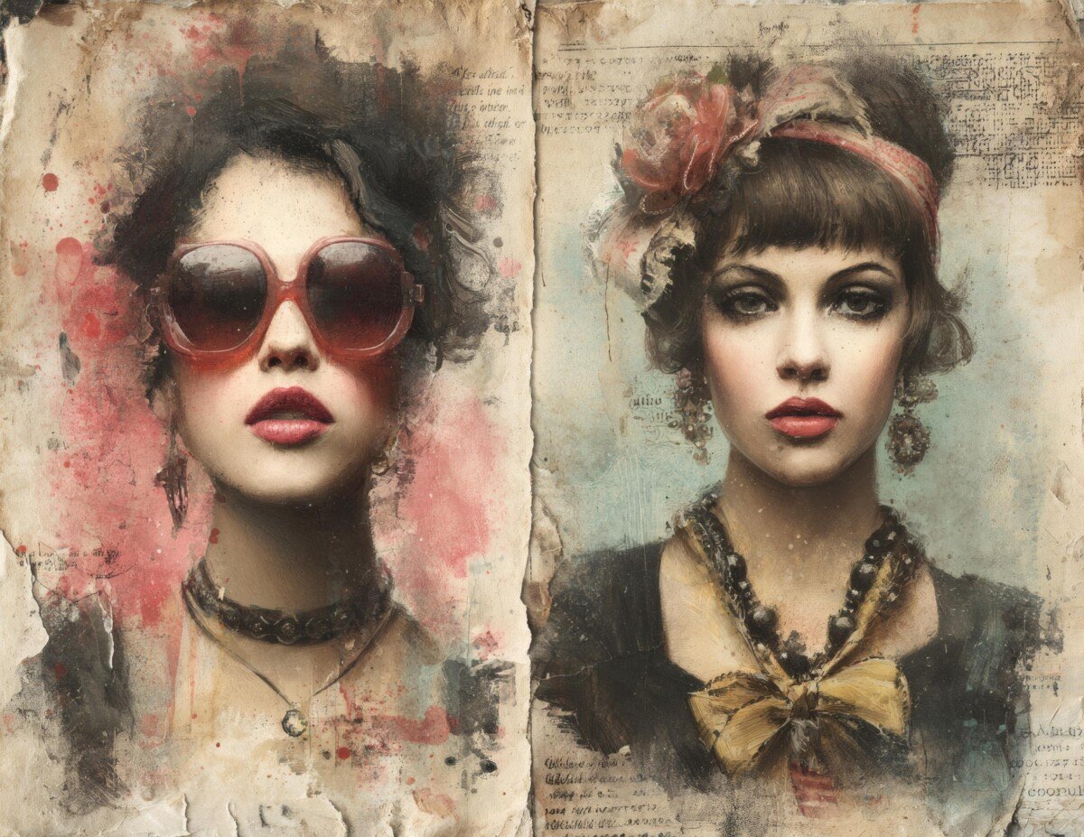 vintage preview 9 – Journal Pages