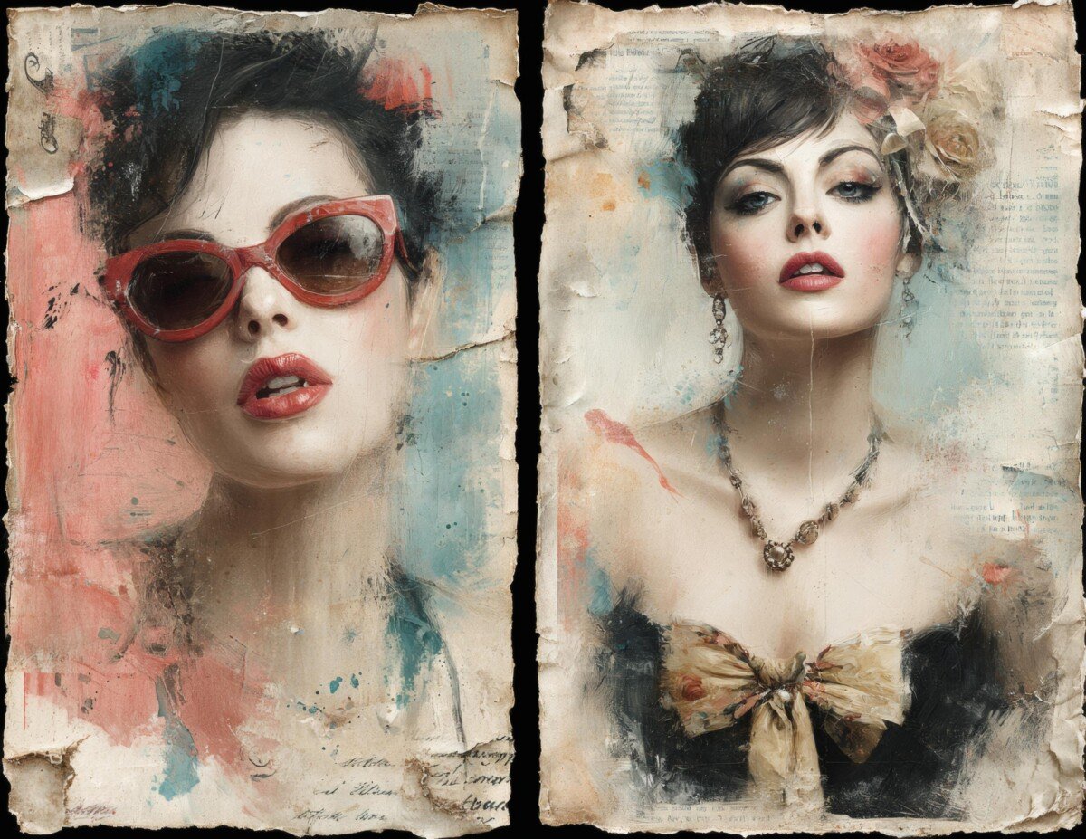 vintage preview 8 – Journal Pages