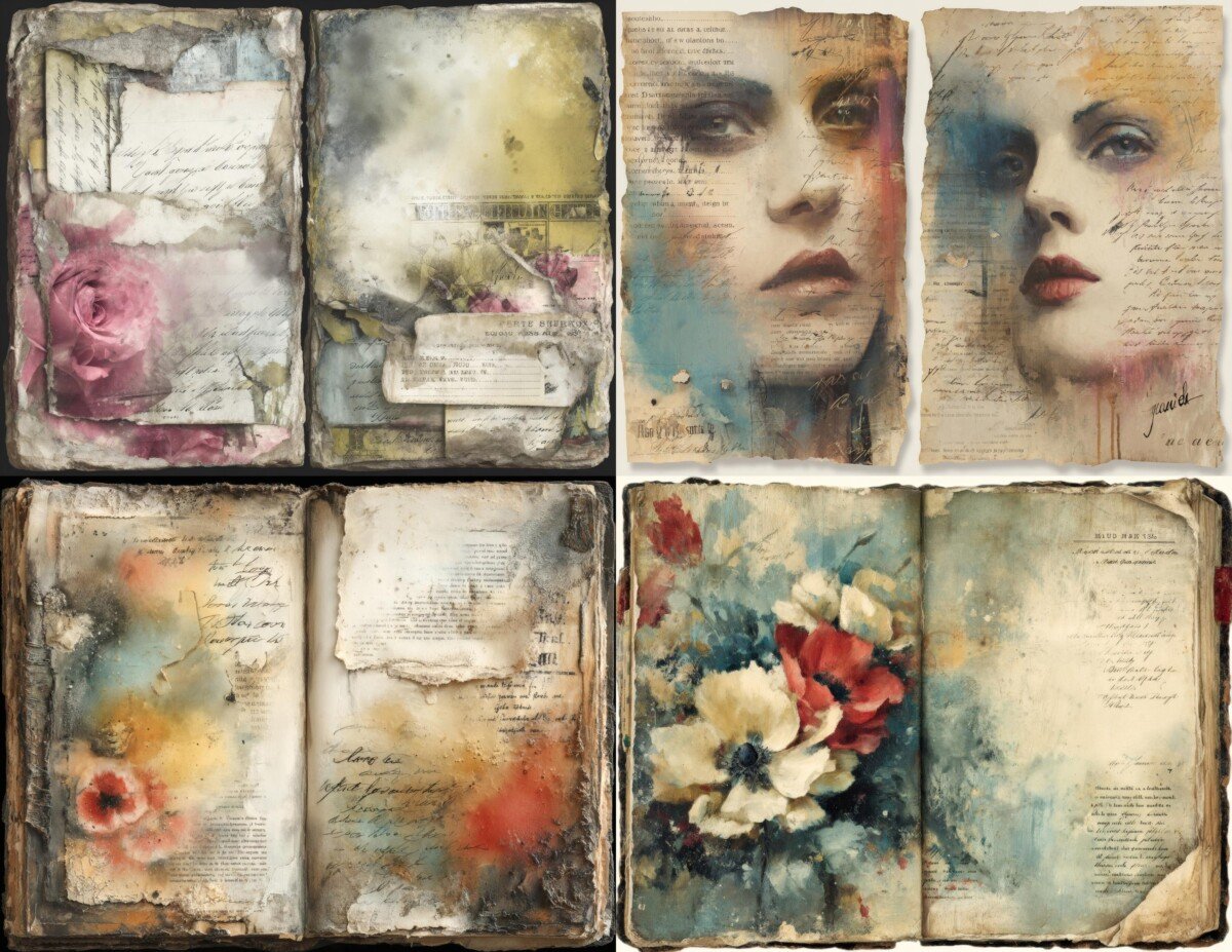 pop – 24 Pop Art Junk Journal Pages