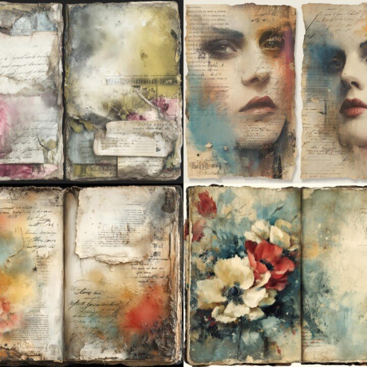 pop – 24 Pop Art Junk Journal Pages