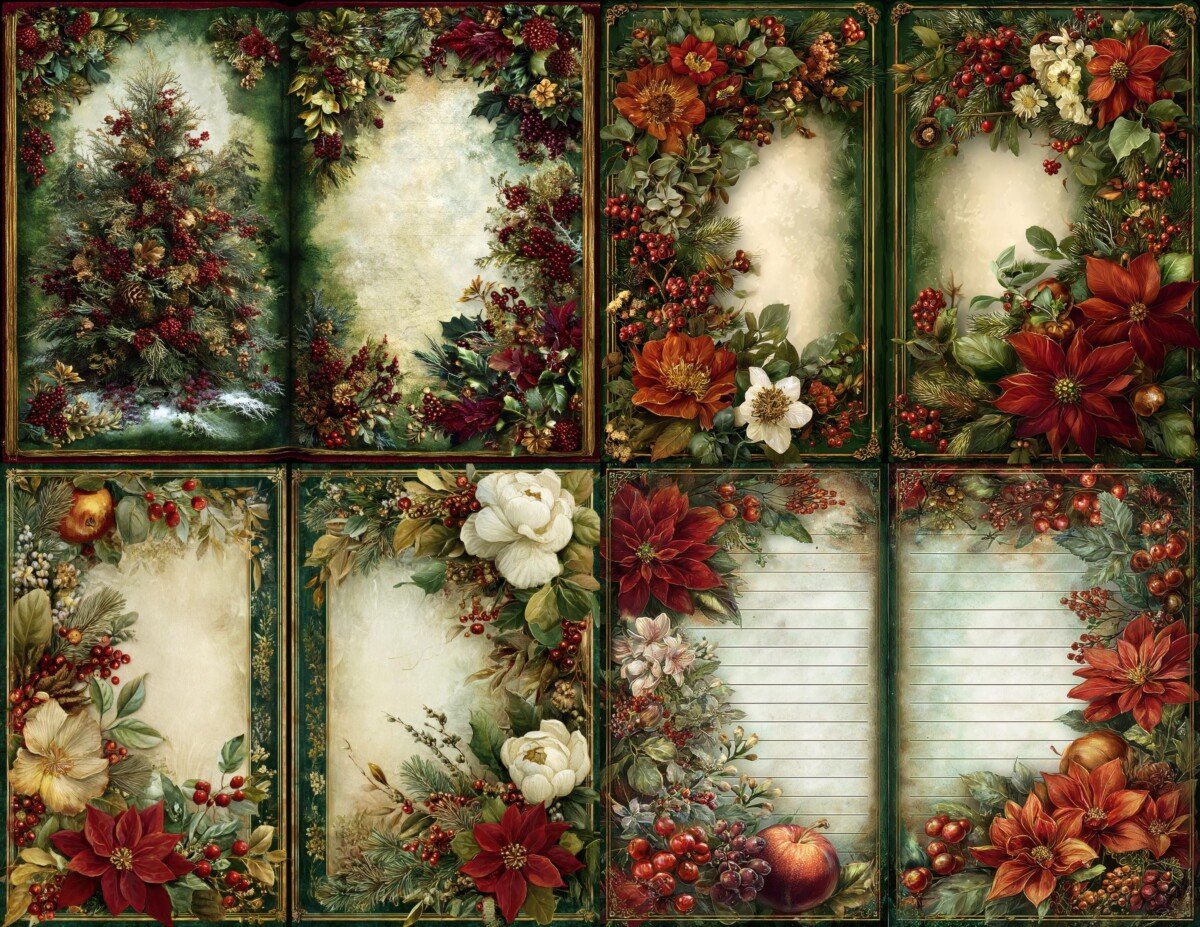 vintage preview 8 – Journal Pages