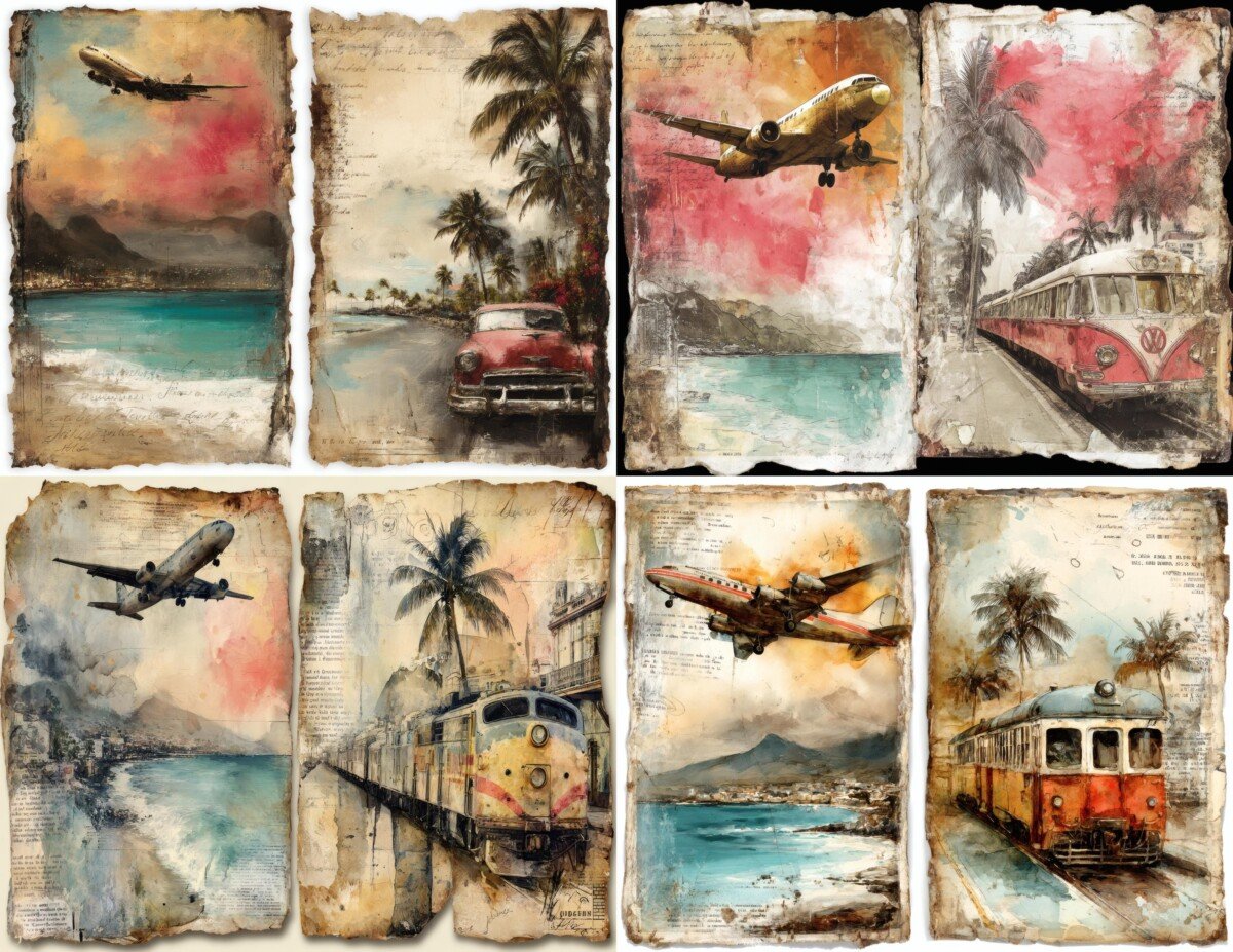 retro preview 2 – Journal Pages