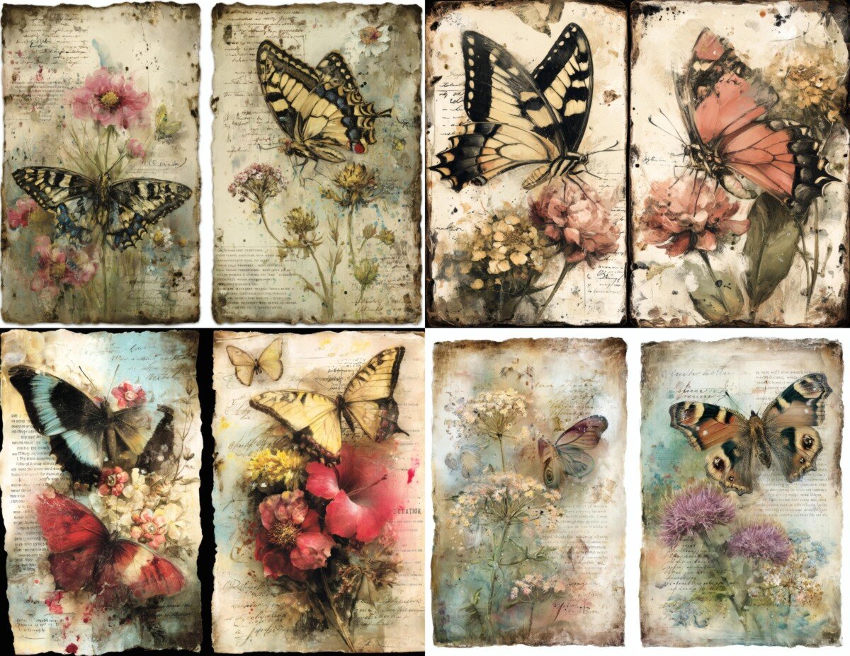 butterfly preview 4 – Journal Pages