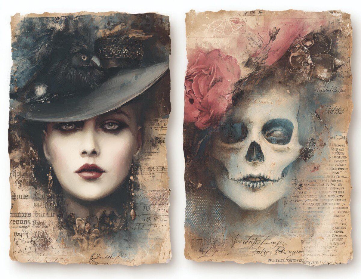 vintage preview 8 – Journal Pages