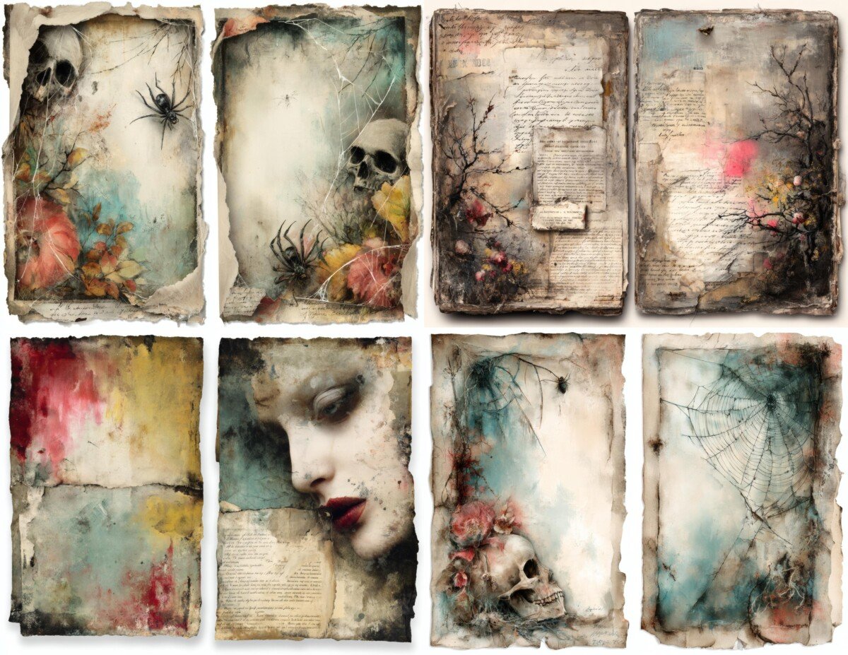creepy preview 3 – Journal Pages