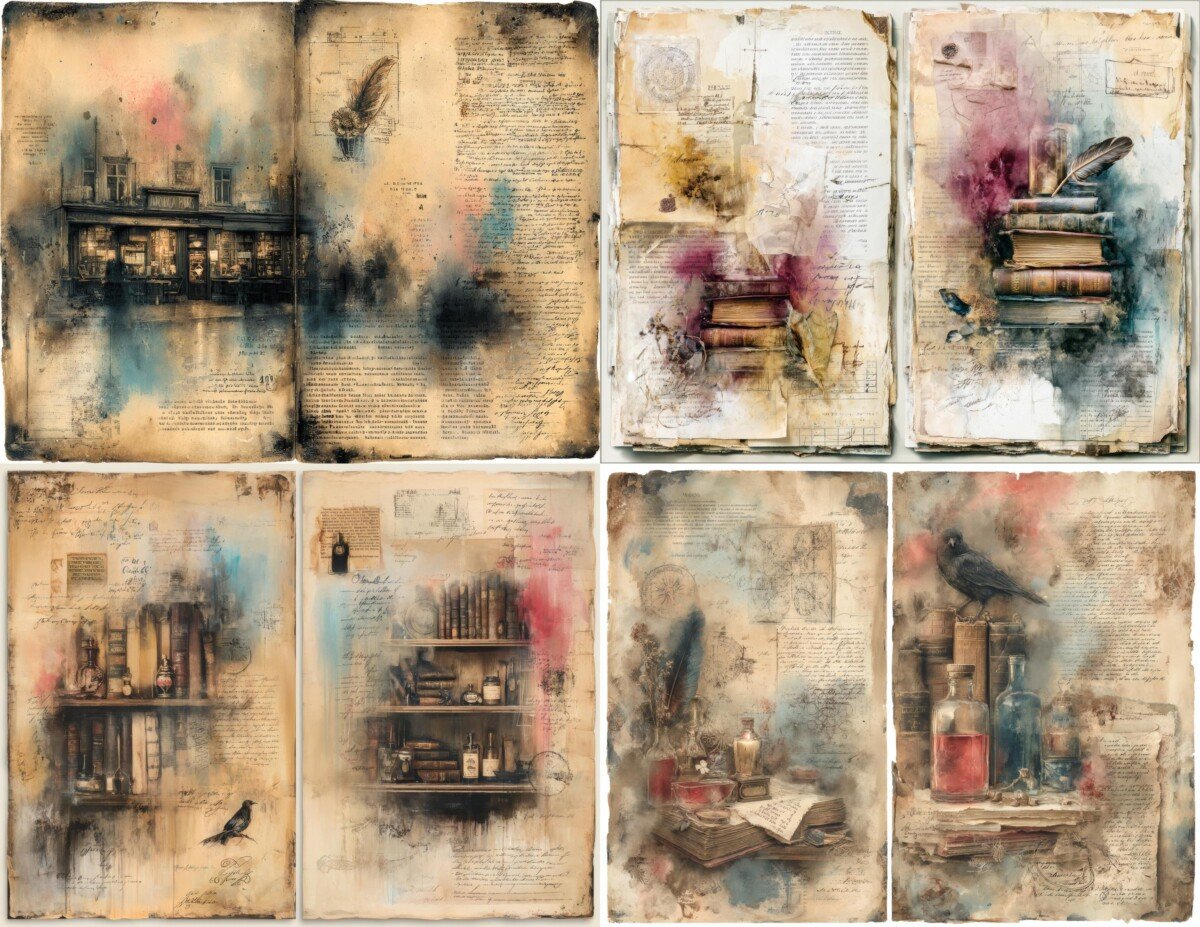 halloween preview 2 – Journal Pages