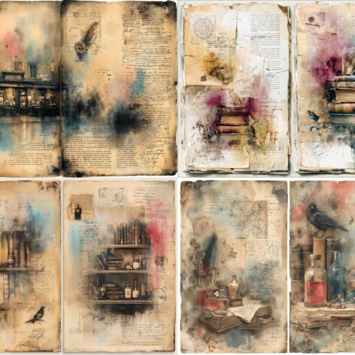 halloween preview 2 – Journal Pages
