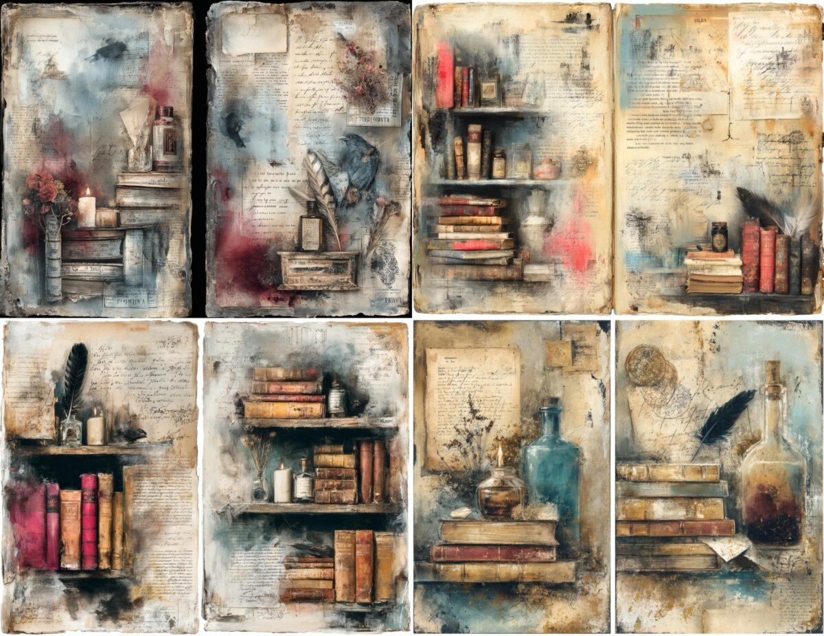 gothic preview 4 – Journal Pages