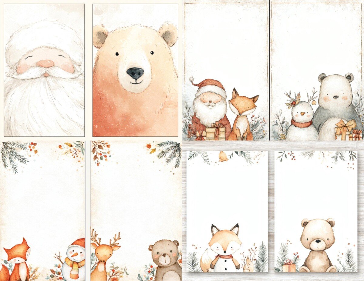 santa preview 9 – Journal Pages