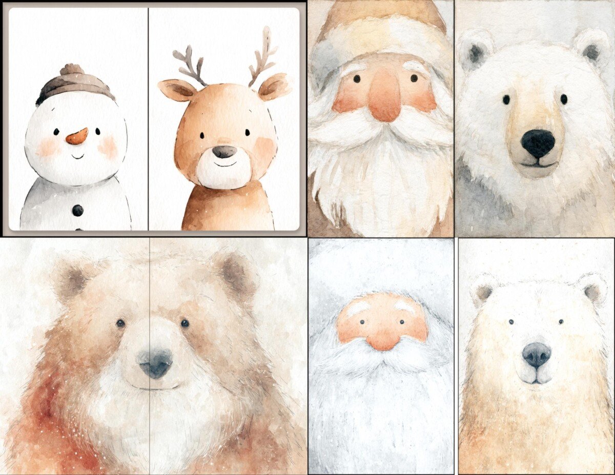 santa preview 7 – Journal Pages