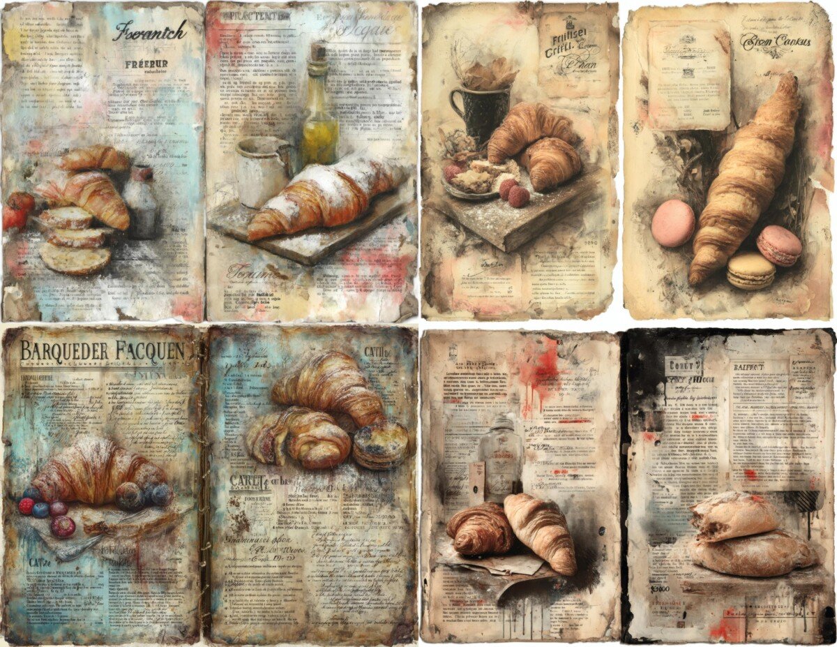 vintage preview 2 – Journal Pages