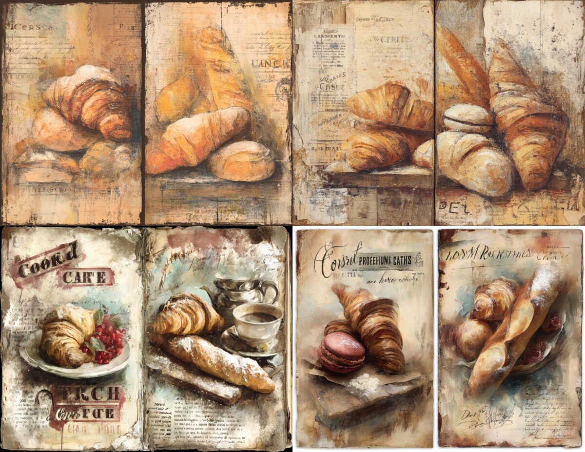 vintage preview 4 – Journal Pages