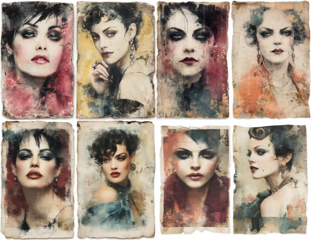 vintage preview 2 – Journal Pages