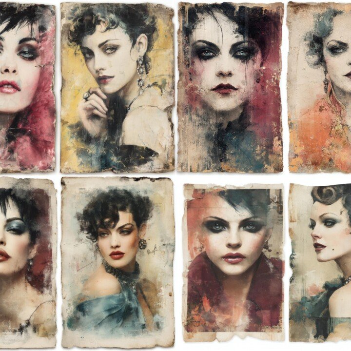 vintage preview 2 – Journal Pages