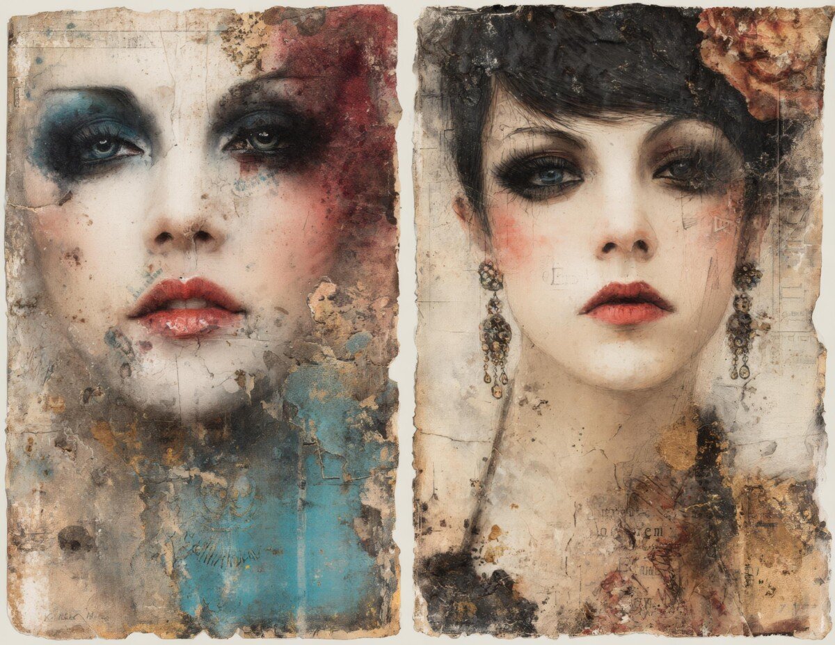 vintage preview 10 – Journal Pages