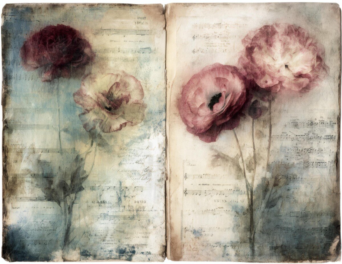 floral preview 9 – Journal Pages