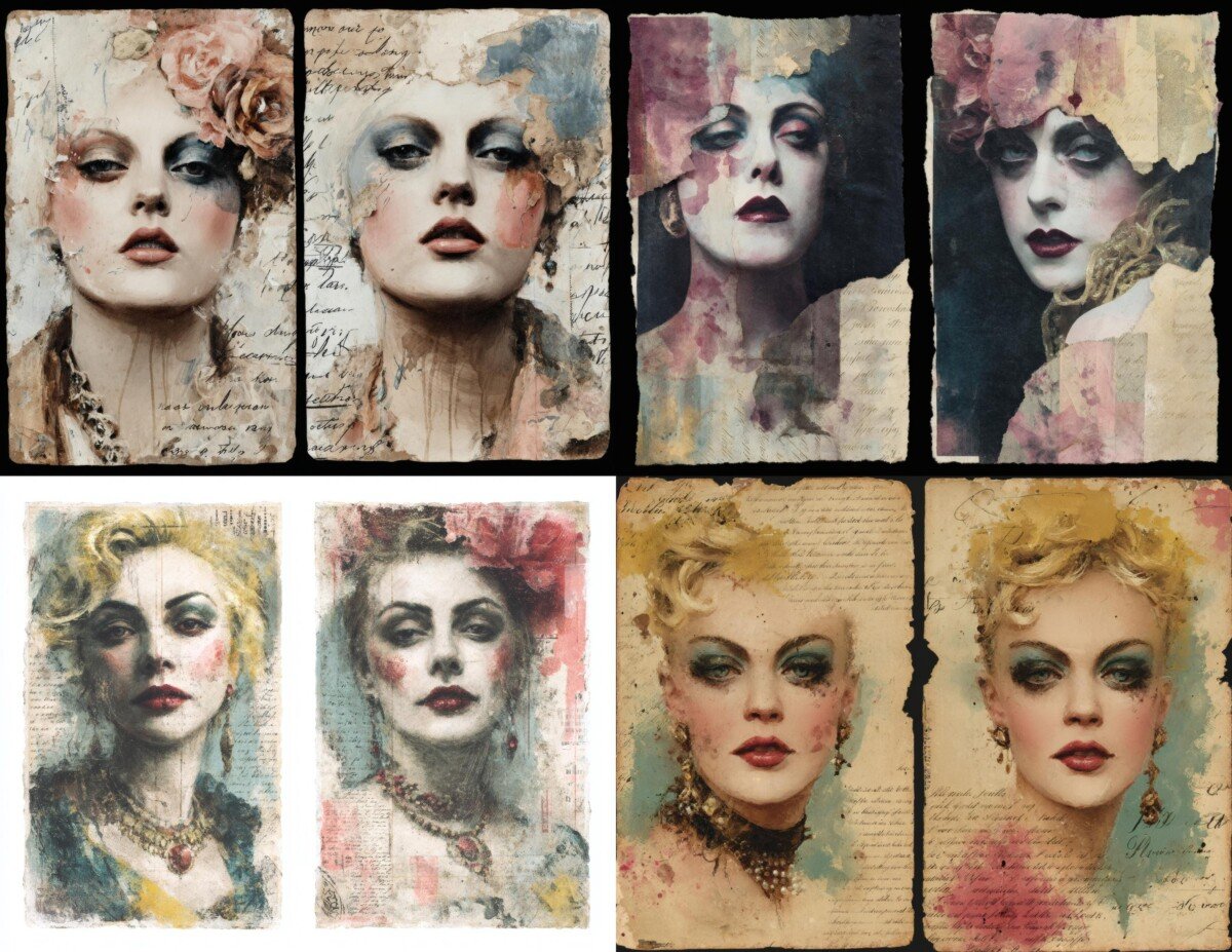vintage preview 3 – Journal Pages