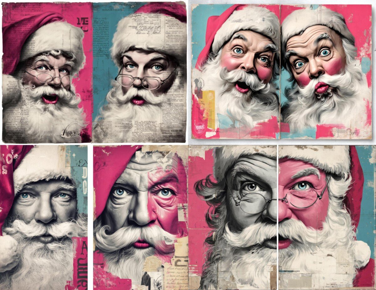 santa preview 6 – Journal Pages