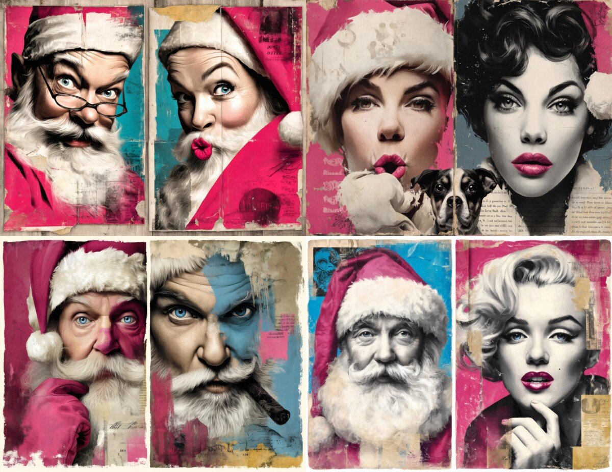 santa preview 2 – Journal Pages
