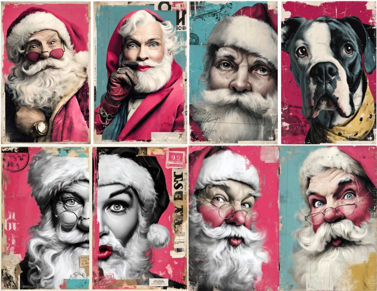 santa preview 3 – Journal Pages