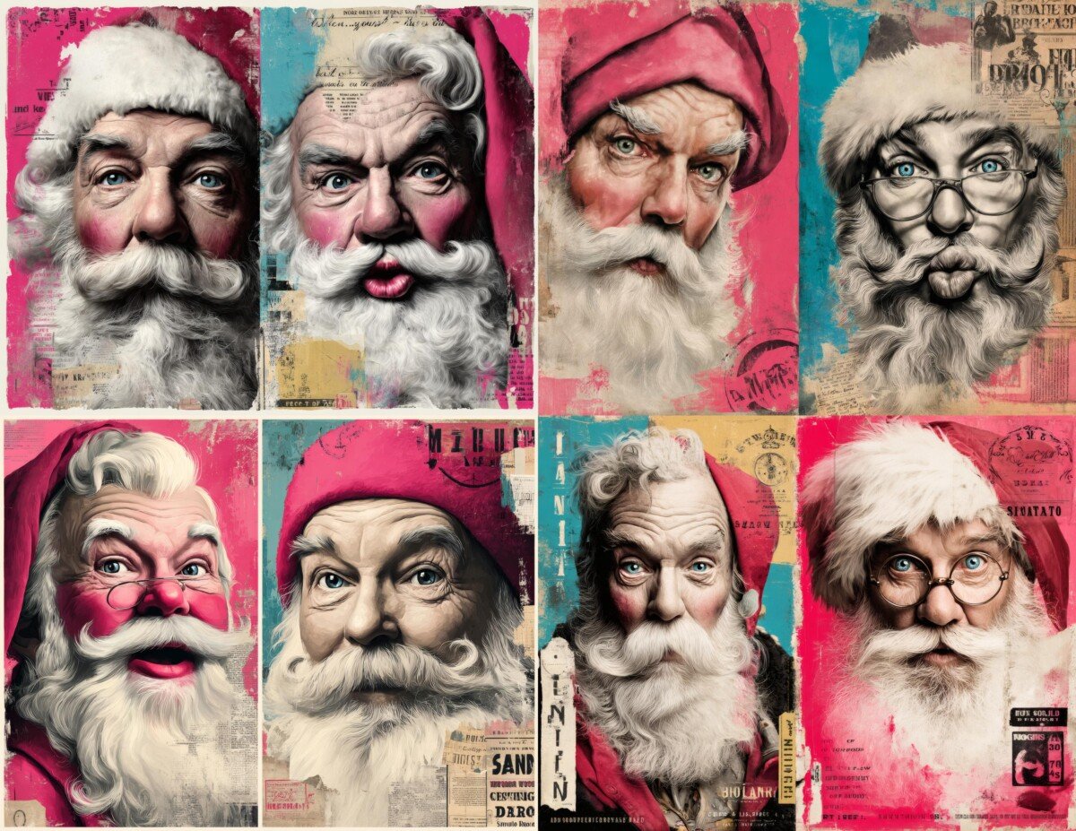 santa preview 4 – Journal Pages