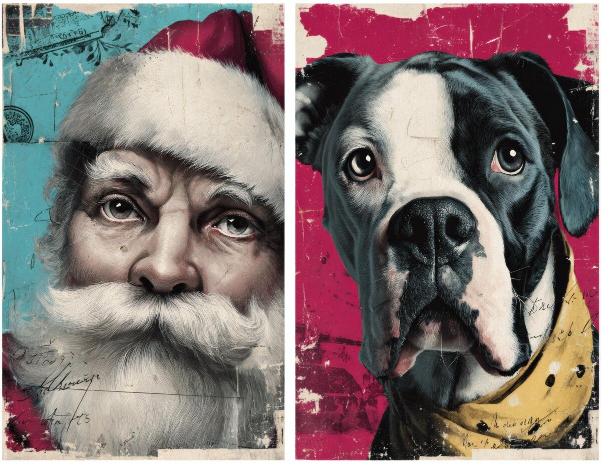 santa preview 8 – Journal Pages