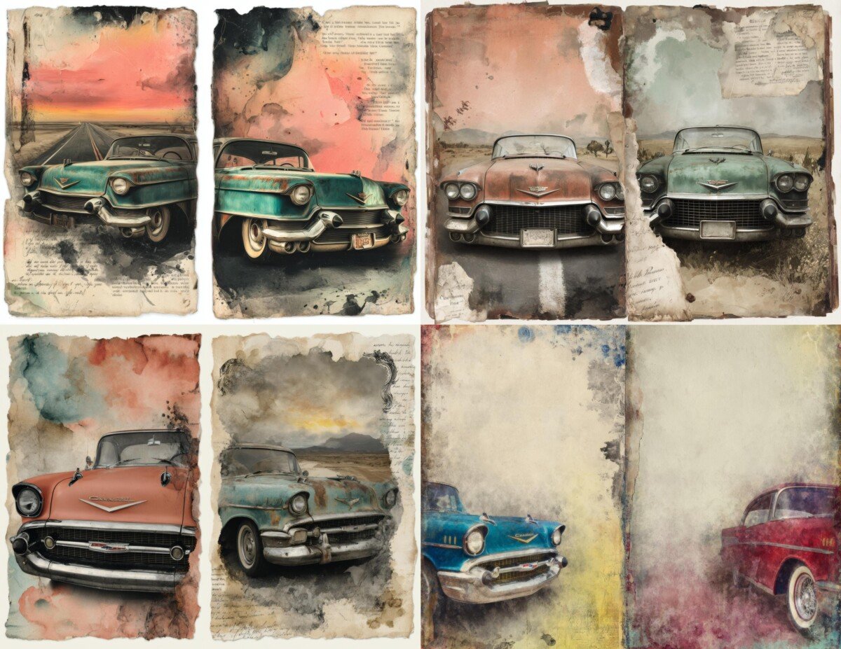 vintage preview 4 – Journal Pages
