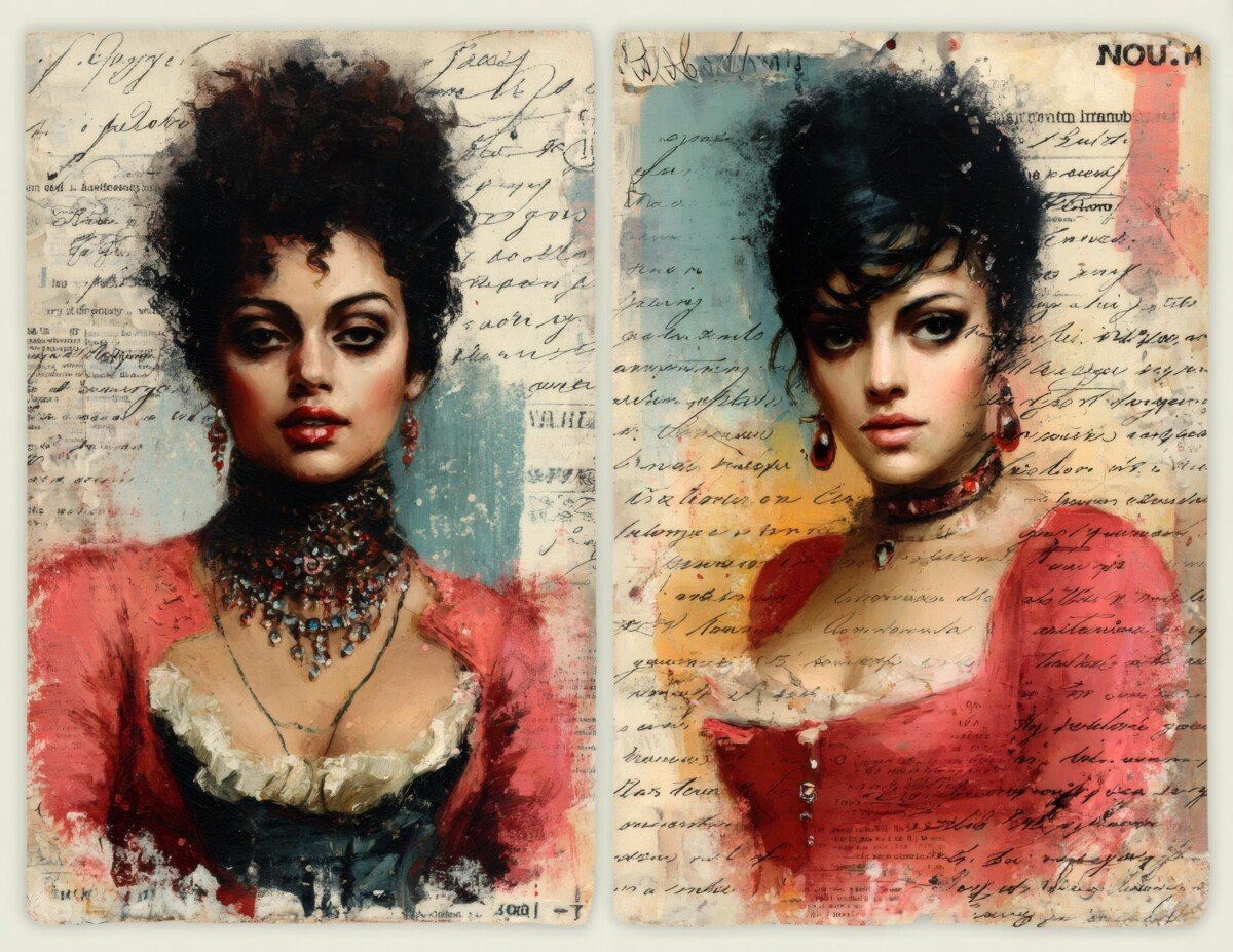 vintage preview 9 – Journal Pages