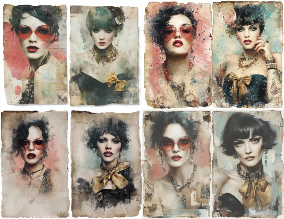 vintage preview 3 – Journal Pages