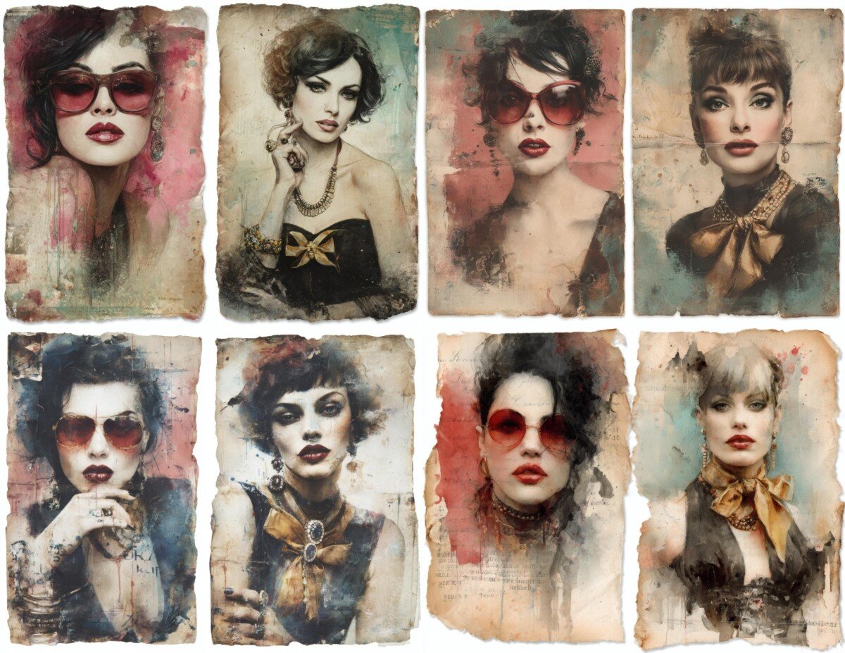vintage preview 2 – Journal Pages