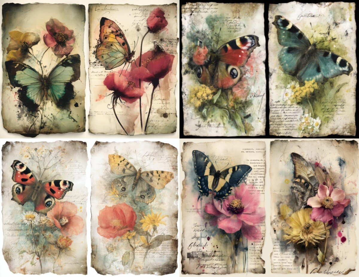 butterfly preview 5 – Journal Pages