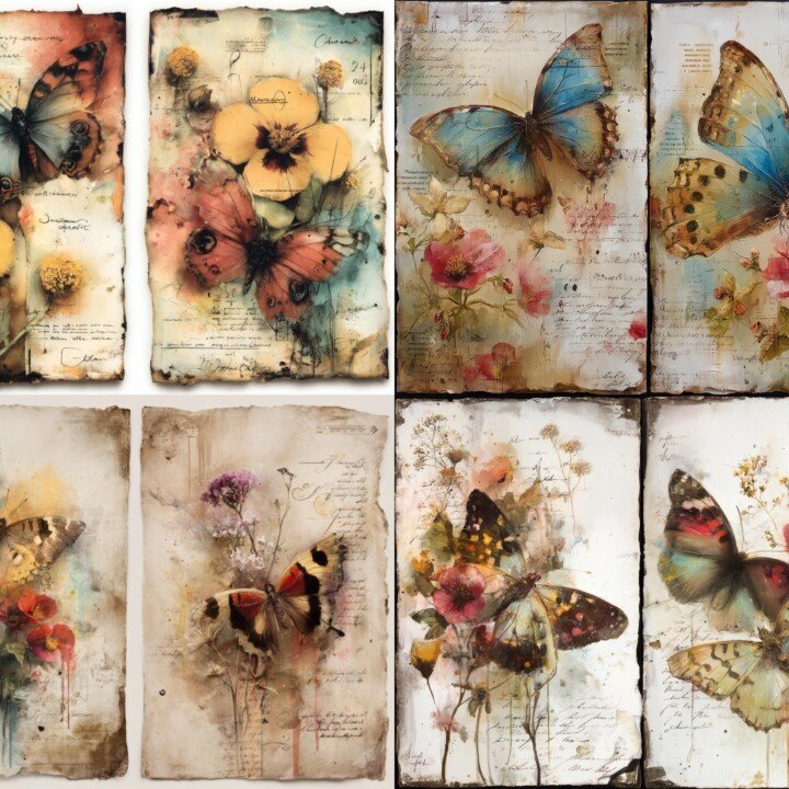 butterfly preview 2 – Journal Pages