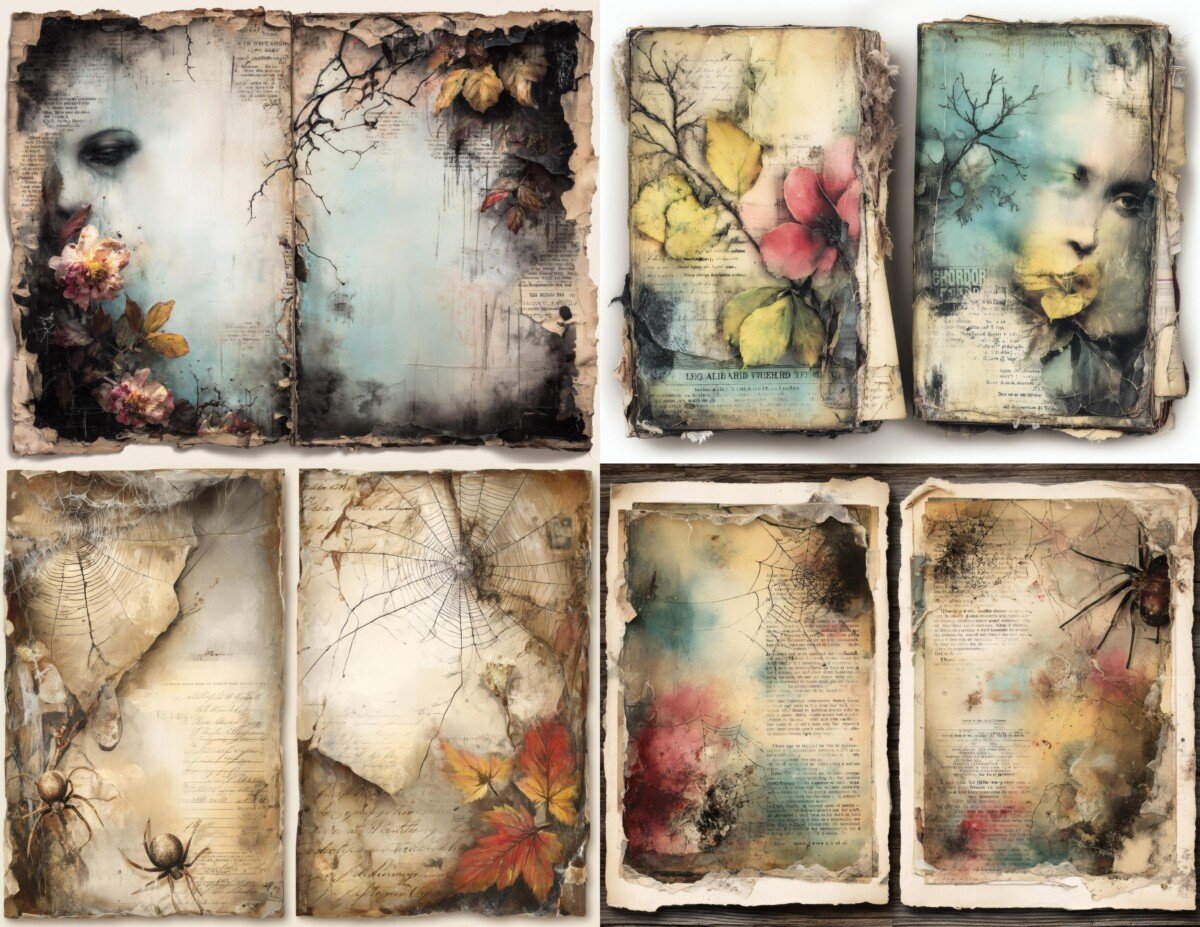 creepy preview 4 – Journal Pages