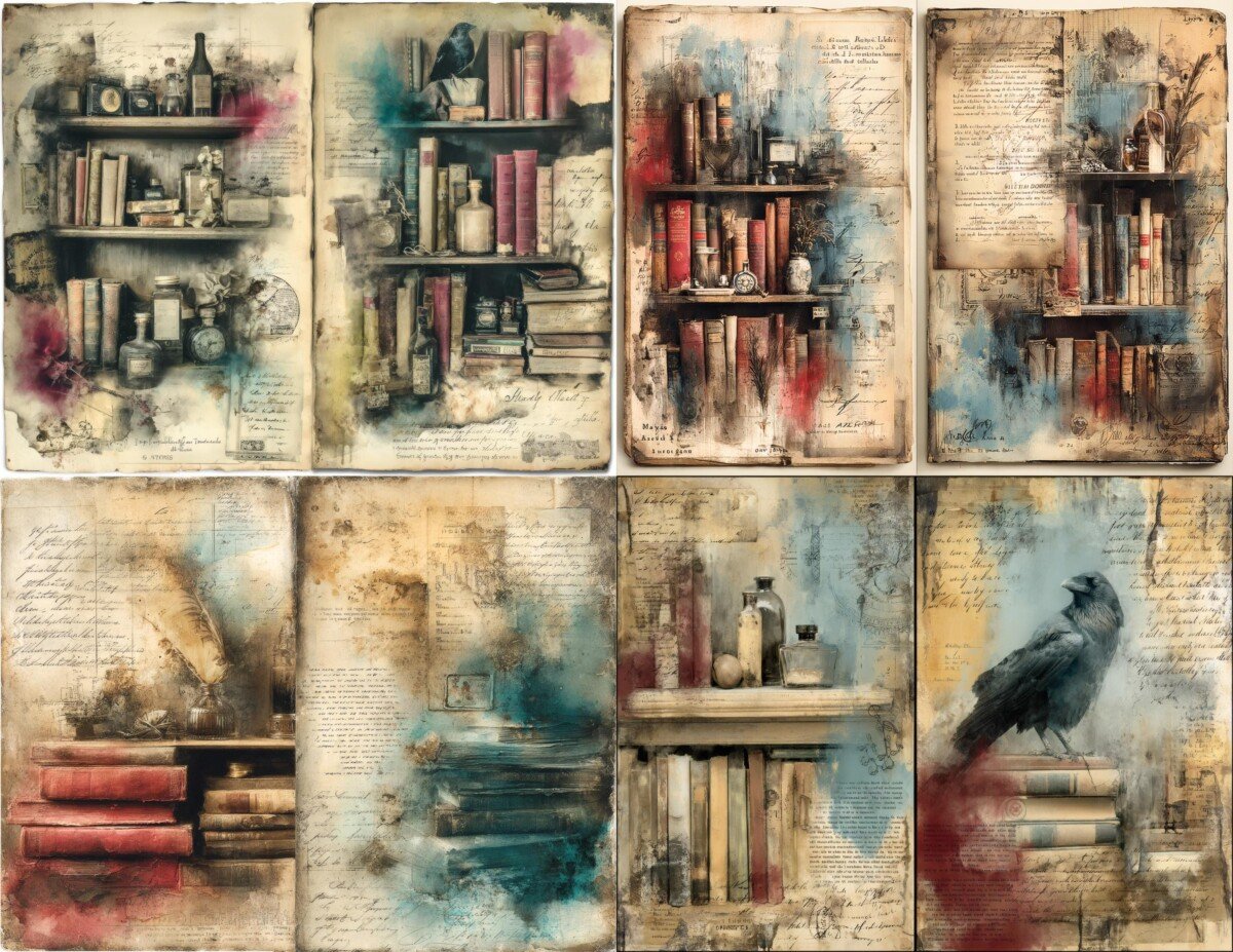 gothic preview 5 – Journal Pages