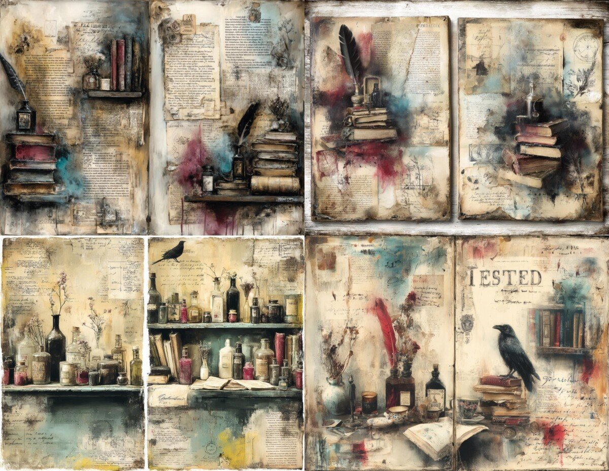 gothic preview 3 – Journal Pages