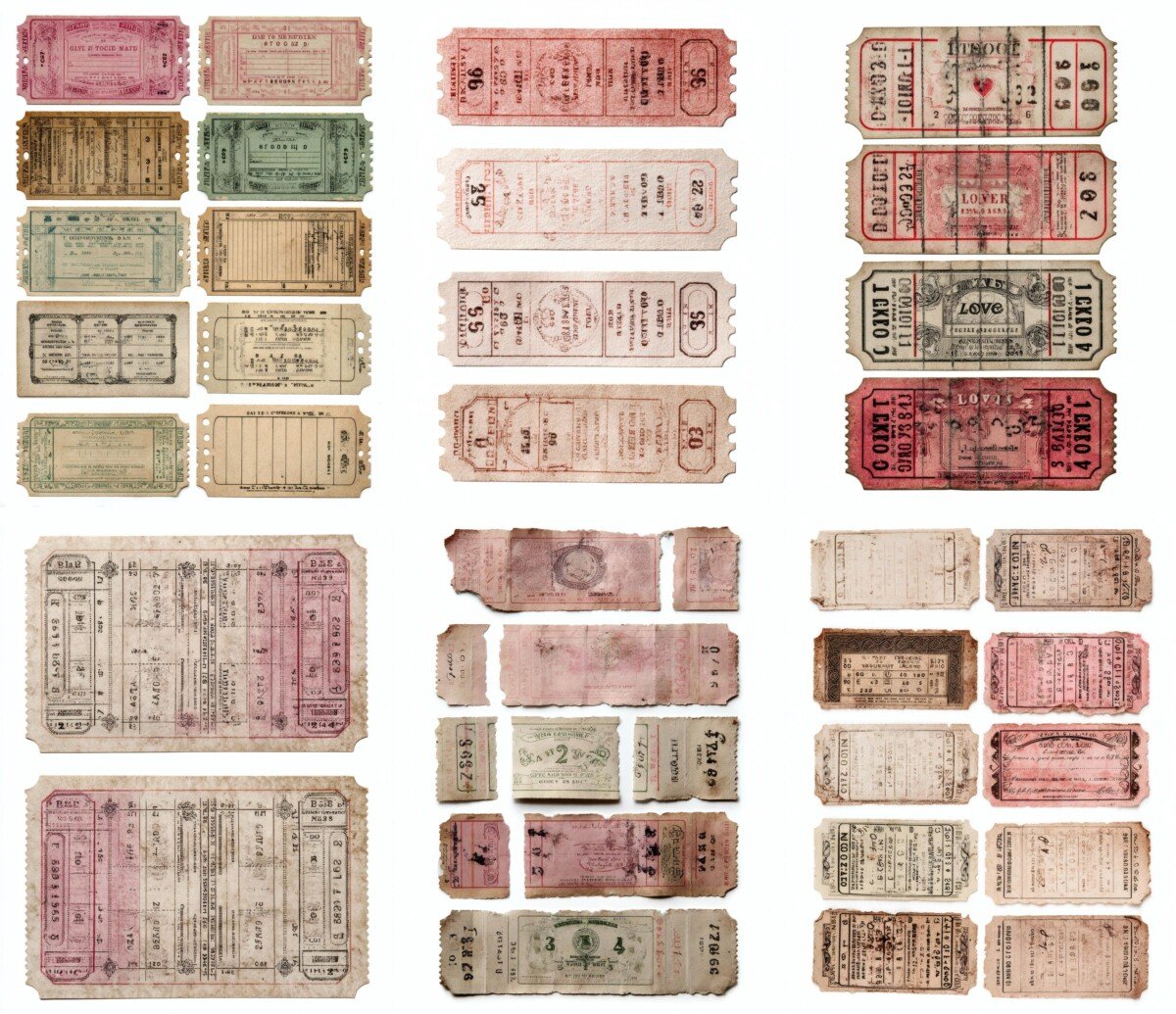 vintage – Vintage Valentine Ticket Ephemera