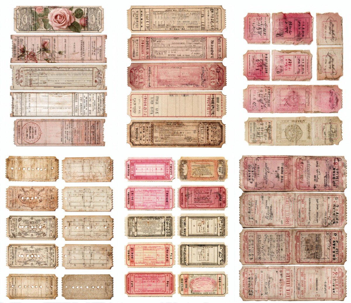 vintage preview 6 – Fussy Cuts
