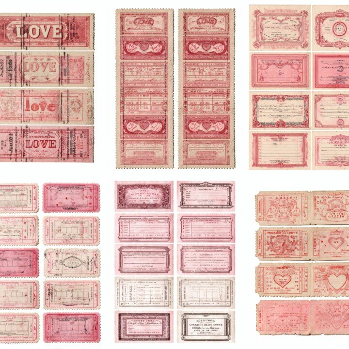 vintage preview 2 – Journal Pages