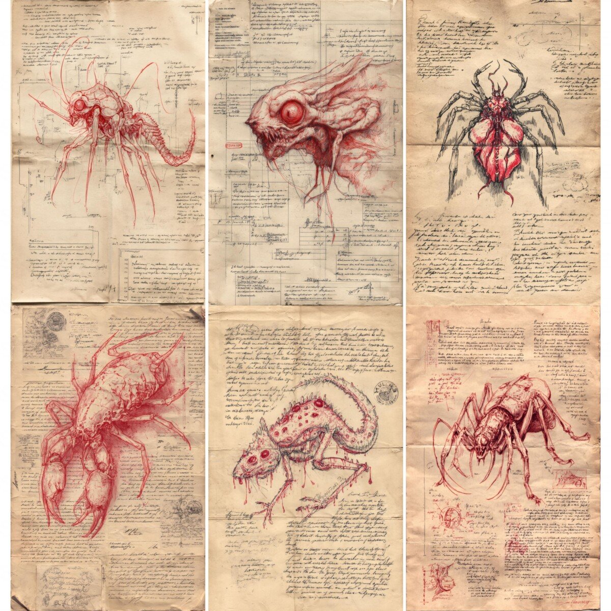 horror preview 3 – Journal Pages