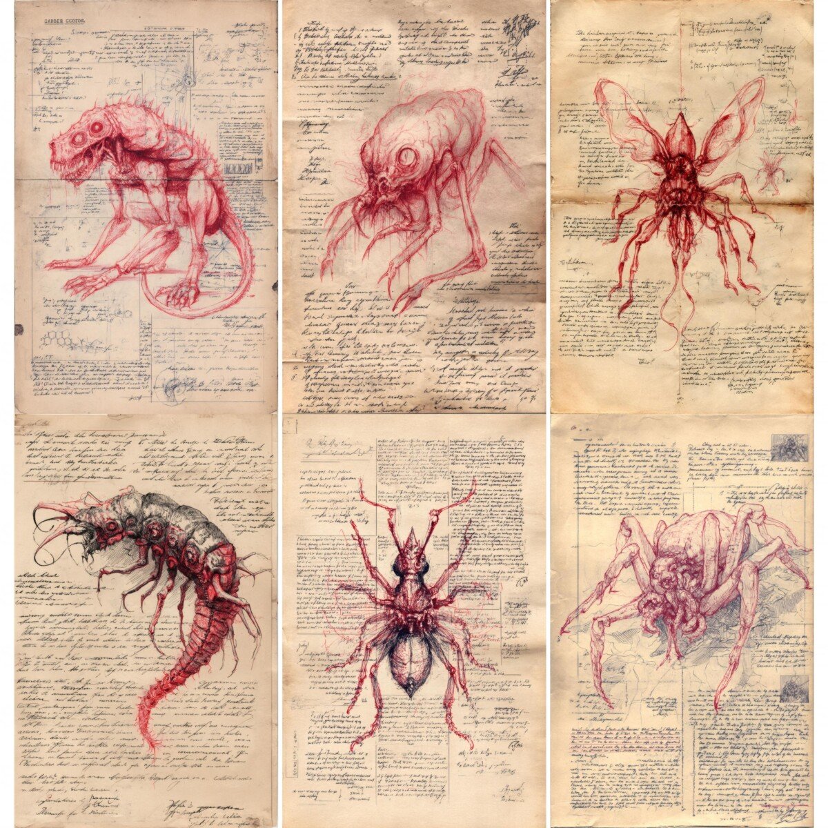 horror preview 4 – Journal Pages