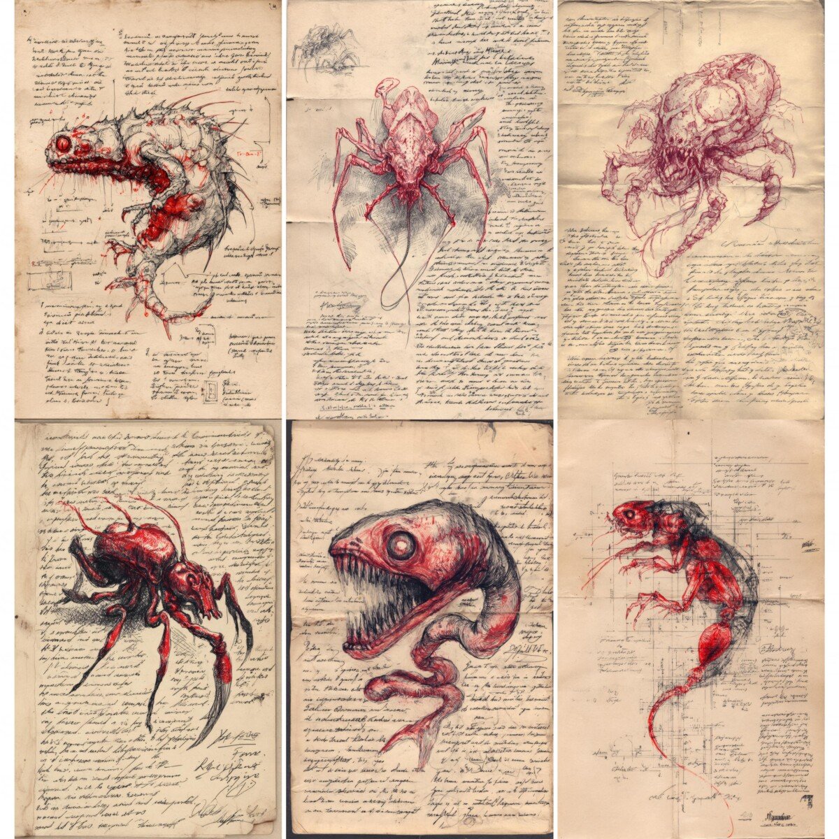 horror preview 2 – Journal Pages