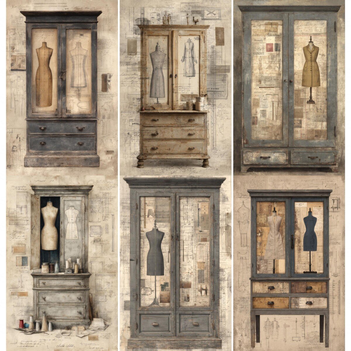 vintage preview 8 – Journal Pages