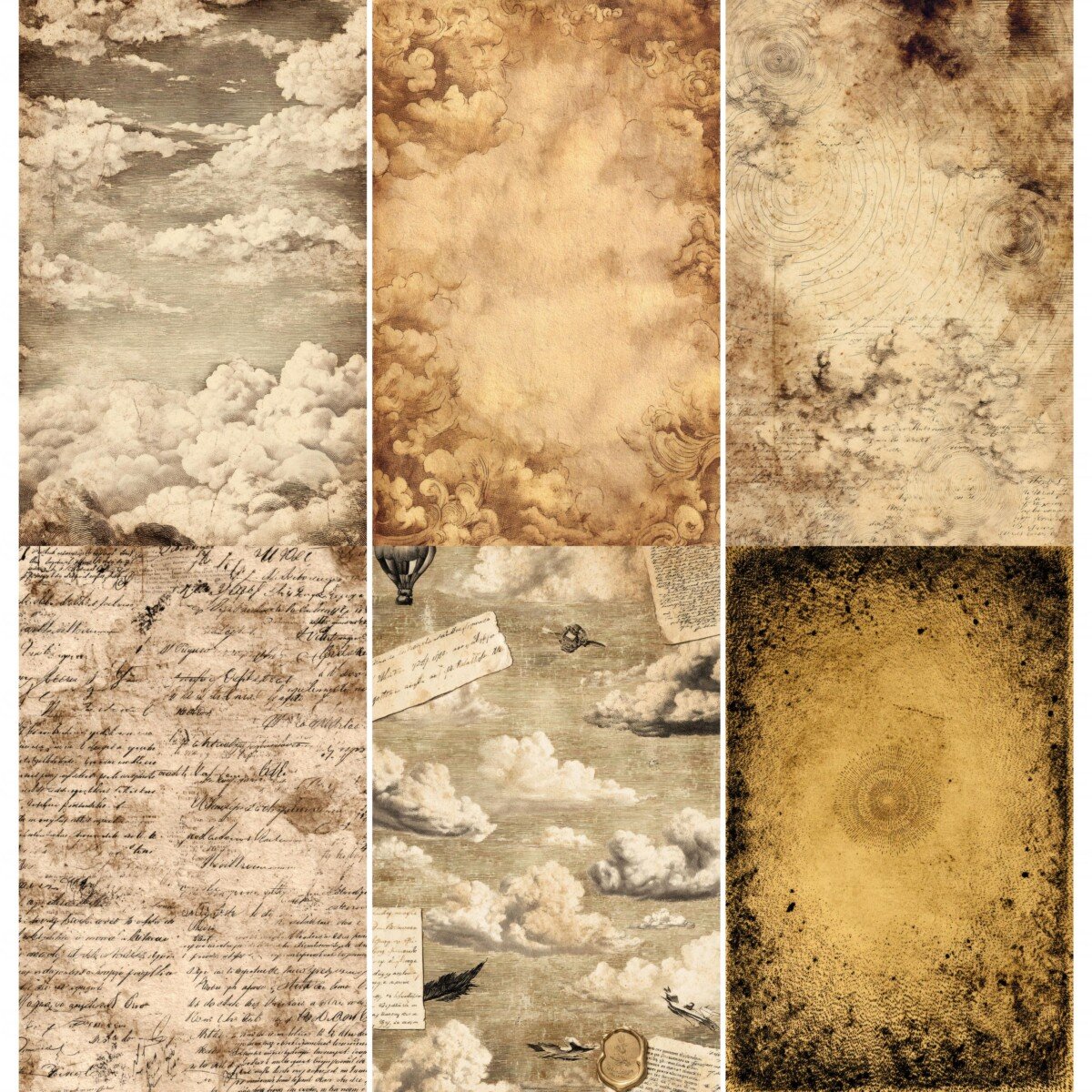 antique preview 2 – Journal Pages